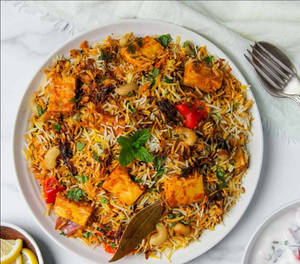Paneer Kaju Pulao