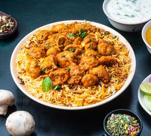 Mushroom Biryani