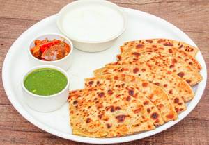2 Aloo Paratha