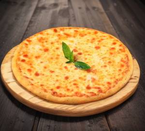 Double cheese Margherita pizza