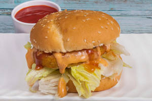 Creamy Chatpata Burger..