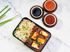 Veg Fried Rice / Noodle With Paneer Chilly