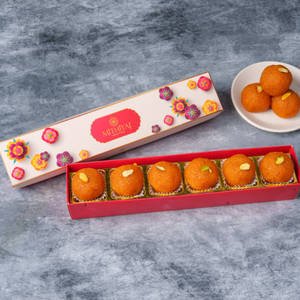 Motichoor 6 Pcs Box