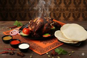 Chicken Shawaya With Kuboos