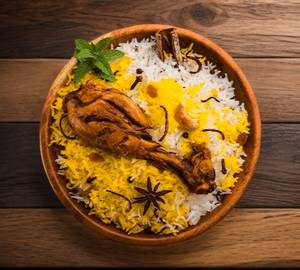 Chicken Leg Fry Biryani Haf