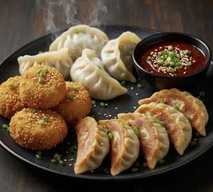 Rara chicken dumpling