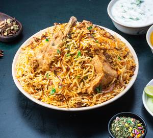 Hydarabadi Chicken Dum Biryani