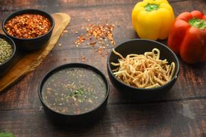 Manchow Soup [Serves 1]