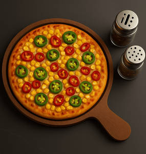 Spicy Achari Pizza