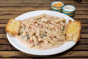 Baked Creamy Red Sauce Pasta With Cheese