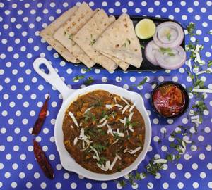 Paneer Kadai [250ml] with 4 tawa roti