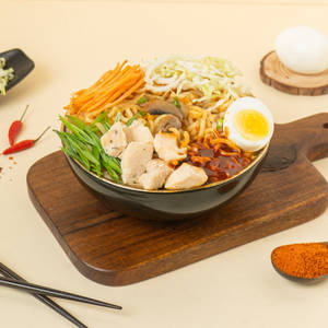 Gangnam Kimchi Chicken Ramyun