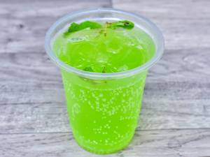 Green apple mojito