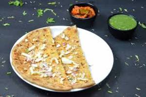 Paneer Pyaz Paratha