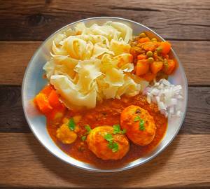 Petai paratha with egg curry [250 gram  2 eggs]