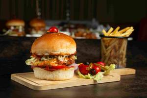 Peri Peri Zinger Chicken Burger
