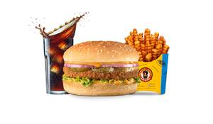 Chicken White Guy Burger Combo