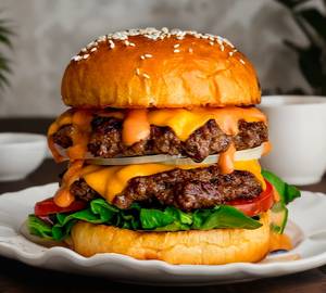 Double cheese burger