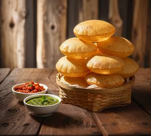 Crispy Puri Basket (8 Pcs)