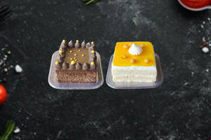 Butterscotch And Choco Truffle Pastry Combo