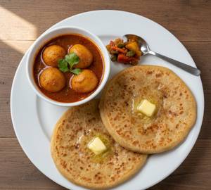 Aloo Paratha Combo (2 Aloo Paratha + Aloo Dum)