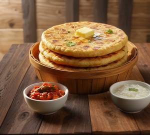 Butter Paratha Basket (3 Pcs)
