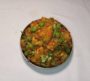 Aloo matar dry