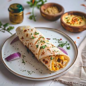 Cheese Kathi Roll