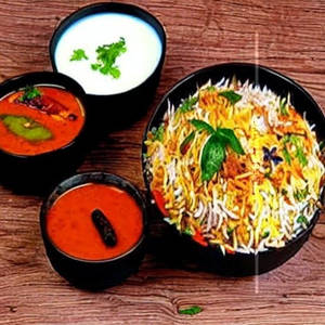 Veg Dhum Biryani
