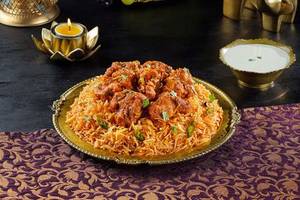 Junoon-e-Andhra Murgh Biryani (Andhra Chicken Biryani)(Chef Special)