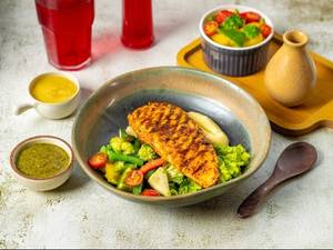 Grilled Chicken With Mashed Potato