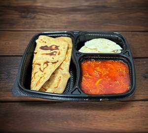 Sev Tameta + 2 Tawa Butter Paratha