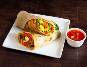 Egg Double Veggie Roll