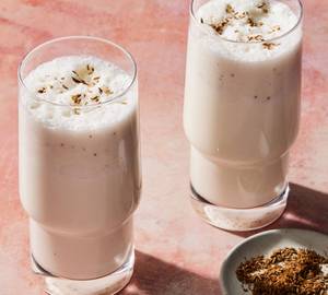 Salted lassi with dry fruits