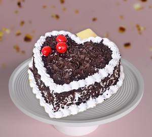 Heart Black Forest Cake