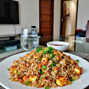 Butter Paneer Fried Rice