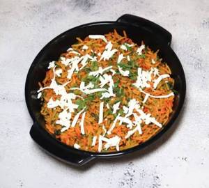 Veg Paneer Biryani With Raita