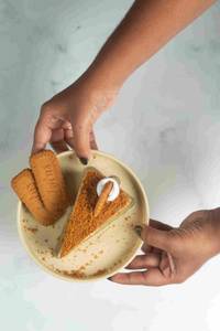 Lotus Biscoff  Frozen Cheese Cake