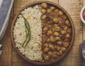 Chhole Rice