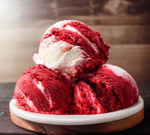 Red velvet ice cream