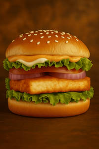 Paneer Tikka Burger