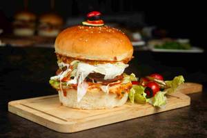 Chicken Cheese Blast Burger
