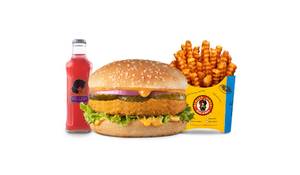 Veg White Guy Burger Value Combo