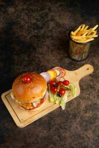 Paneer Zinger Burger