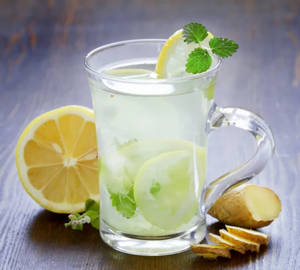 Ginger Lemon Soda