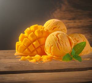 Mango ice cream