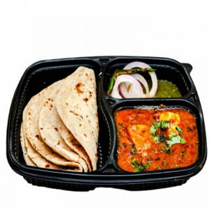 Kaju Paneer Sabzi + 5 Butter Roti + Salad +lasan Chutney