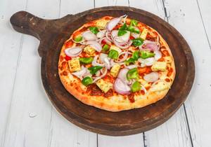 Paneer do pyaza pizza 