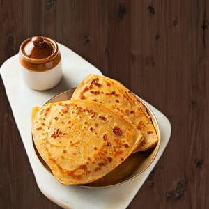 2 plain paratha