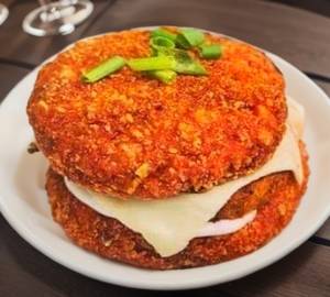 Kurkure cheese burger